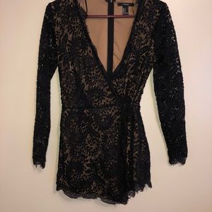 Drop dead gorgeous romper. Literally breathtaking!